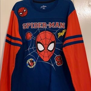Spider man long sleeve T-shirt